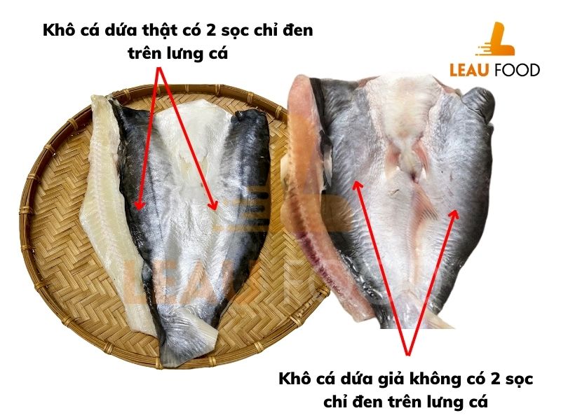 phân biệt khô cá dứa và cá tra