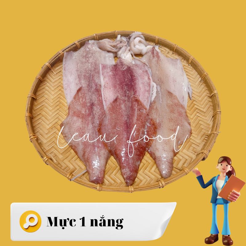 mực 1 năng - đặc sản hcm làm quà