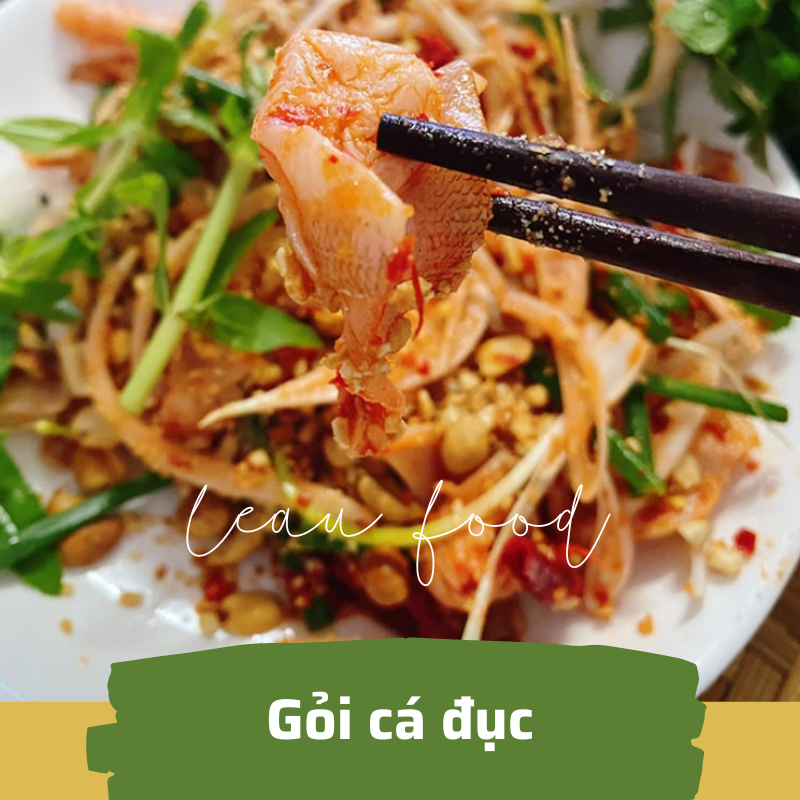 Gỏi cá đục món ăn đặc sản Hà Tĩnh